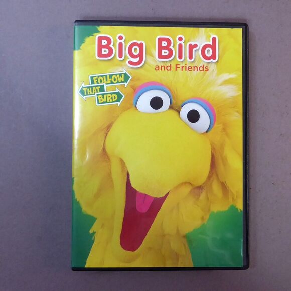 Sesame Street Big Bird and Cookie Monster Friends DVD + Grover & Elmo Plush Lot - Picture 7 of 16